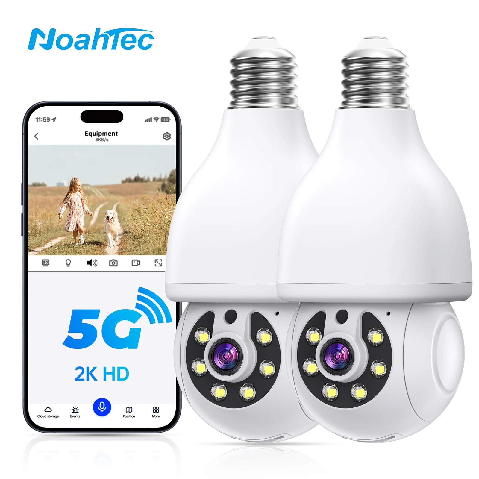 3MP Security Cameras Indoor Wireless WIFI MINI Camera - trendydecorplace