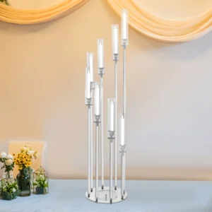 8-head Acrylic Clear Candle Stand